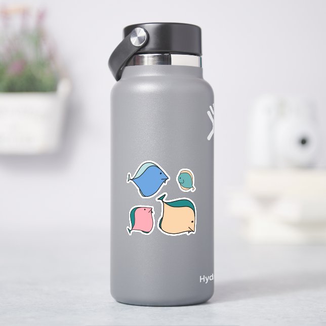 Adesivo Fishes Whimsical (HidroFlask)