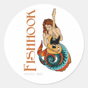 Adesivo Fishhook Mermaid Sticker
