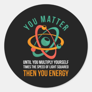 Adesivo Física cita Física Cientista