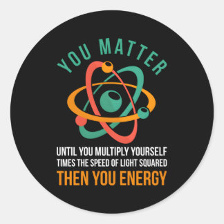 Adesivo Física cita Física Cientista