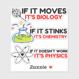 Adesivo FÍSICA DE QUÍMICA DE BIOLOGIA DA Ciência