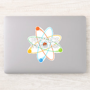 Adesivo FÍSICA. É A Ciência da Lei