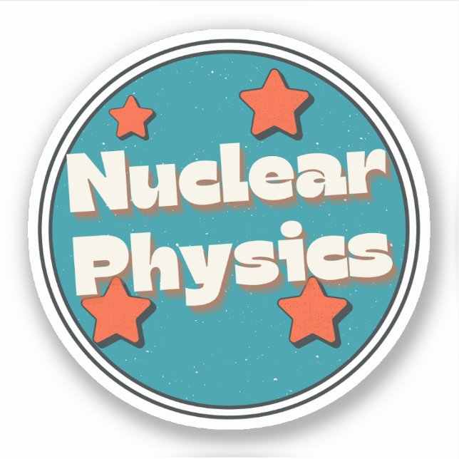 Adesivo Física Nuclear (Frente)