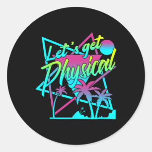 Adesivo Físico - anos 80 de Gym 1