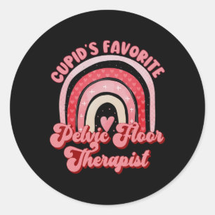 Adesivo Fisioterapeuta Pelvic Floor Rainbow no Dia dos Nam
