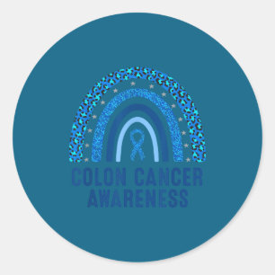 Adesivo Fita Azul de Conscientização do Câncer de Cólon