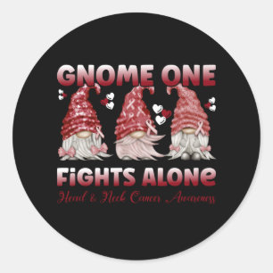 Adesivo Fita de Borgonha Cancer Cabeça e Pescoço