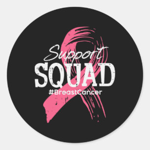 Adesivo Fita de câncer de mama Support Squad Awarties Men
