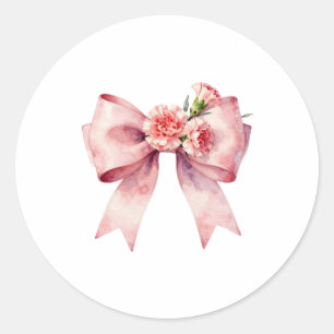 Adesivo Fita de Cravo Rosa Elegante