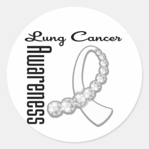 Adesivo Fita de Gemstone com Conhecimento do Cancer Pulmon