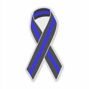 Adesivo Fita de linha azul fina