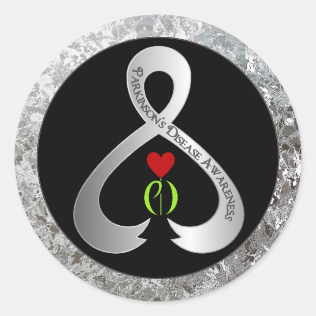 Adesivo Fita de Sensibilização do Parkinson (Frente)