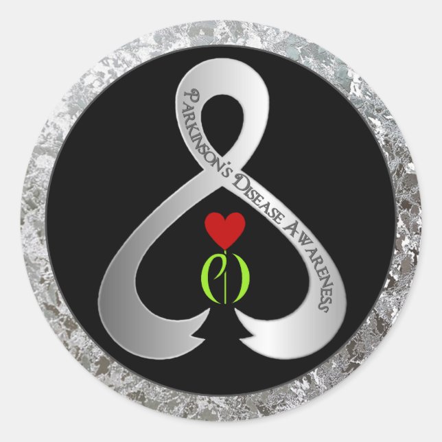 Adesivo Fita de Sensibilização do Parkinson (Frente)