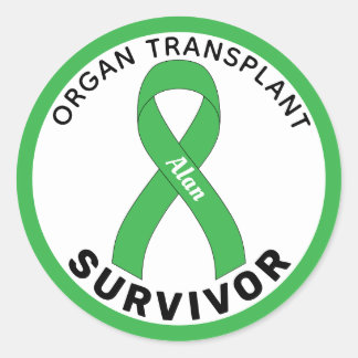 Adesivo Fita de Transplante de Órgão Branco