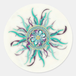 Adesivo Fita Dharma Wheel Mandala