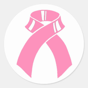 Adesivo Fita do rosa da consciência do cancro da mama