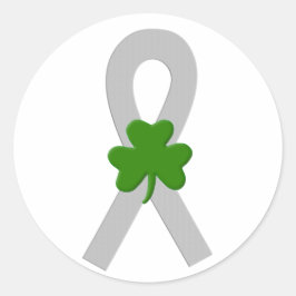 Adesivo Fita do Shamrock da cinza