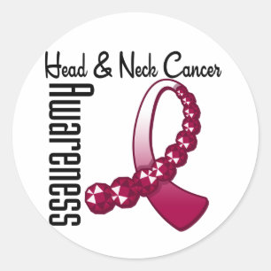 Adesivo Fita Gemstone de Cancer de Consciência do Pescoç