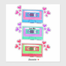 Fita Mista de Música Vintage dos Anos 80 Cartoon F