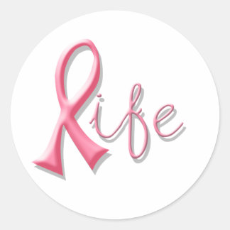 Adesivo Fita Rosa de Vida