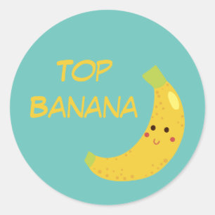 Adesivo Fita superior do Prêmio da Banana