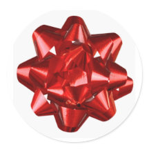 Fita vermelha/Arco Envelope Selo/Adesivo