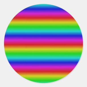 Adesivo Fitas de arco-íris - Padrão