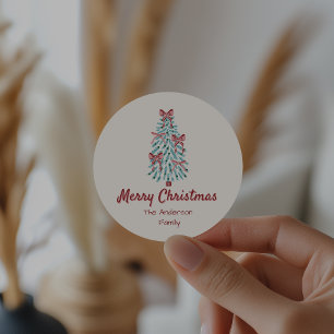 Adesivo Fitas de Mão Vermelha Retro Cor-de-Rosa Desenhadas