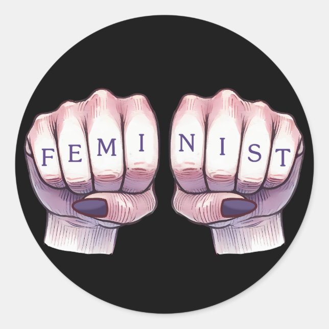 Adesivo Fitas Feministas (Frente)