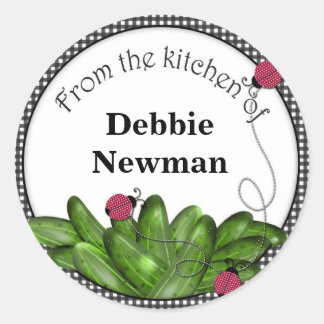 Adesivo Fixadores de picles personalizados