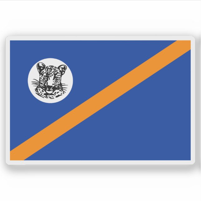 Adesivo Flag of Bophuthatswana, Republic of South Africa (Frente)