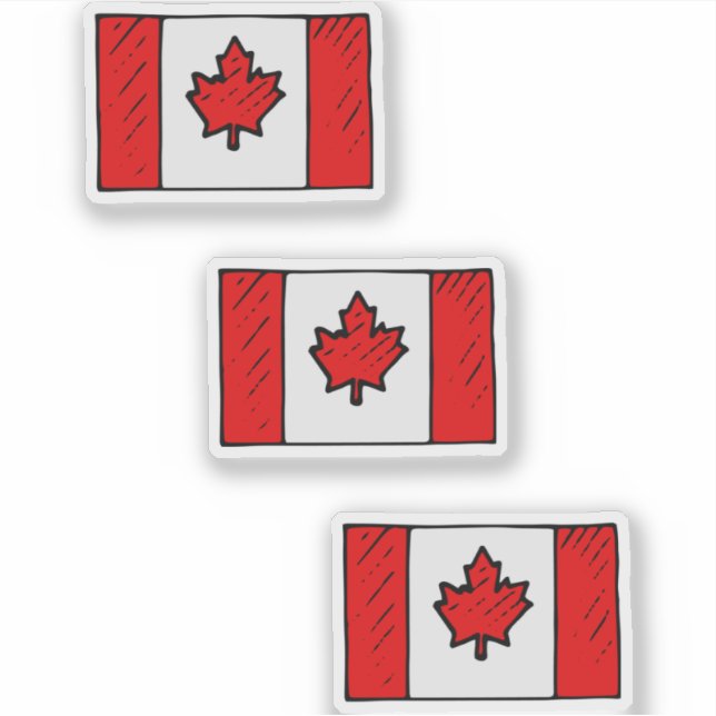 Adesivo Flag of Canada Pack (Frente)