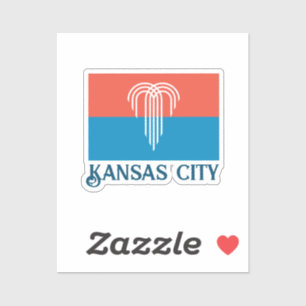Adesivo Flag of Kansas City (2023), Missouri