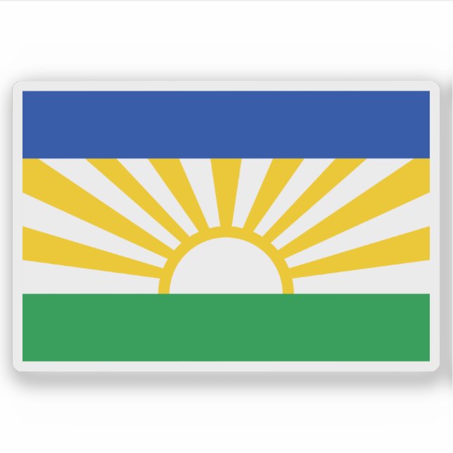 Adesivo Flag of Lebowa, the Republic of South Africa (Frente)