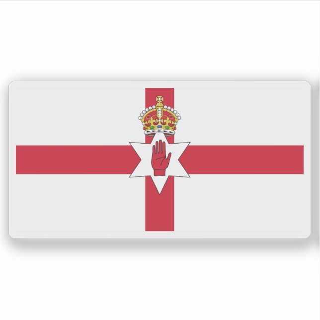 Adesivo Flag of Northern Ireland (1924–1953) (Frente)