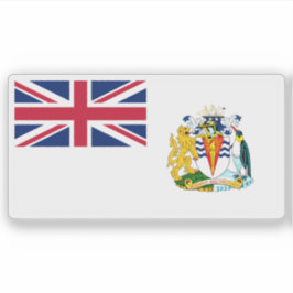 Adesivo Flag of the British Antarctic Territory, Overseas