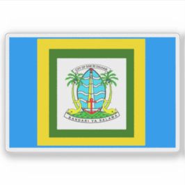 Adesivo Flag of the city of Dar es Salaam, Tanzania