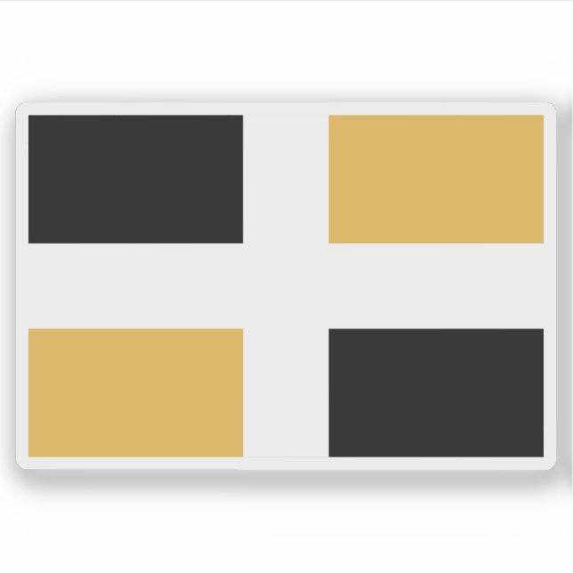 Adesivo Flag of the city of Lévis, Quebec, Canada (Frente)