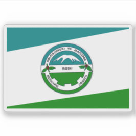 Adesivo Flag of the city of Moshi, Tanzania