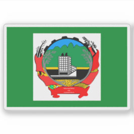 Adesivo Flag of the city of Nampula, Mozambique