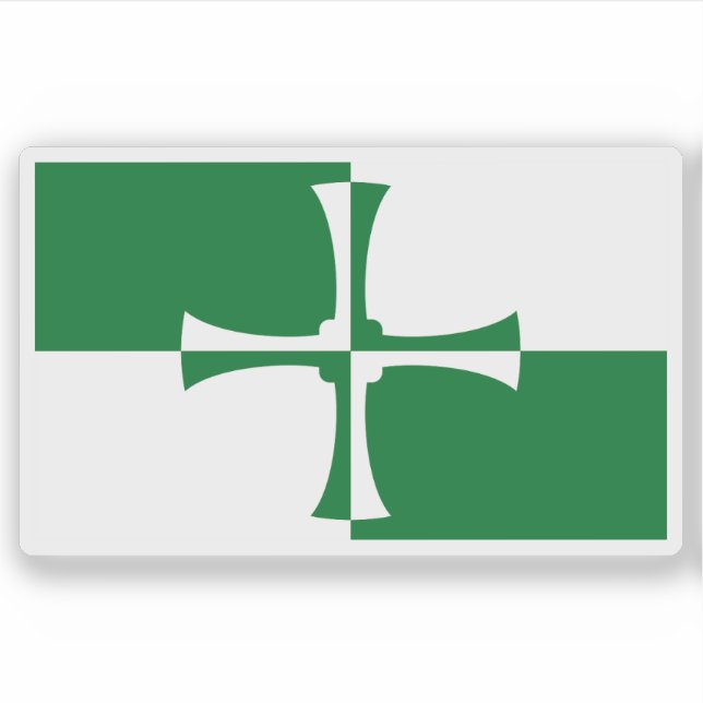 Adesivo Flag of the county of Kirkcudbrightshire, Scotland (Frente)