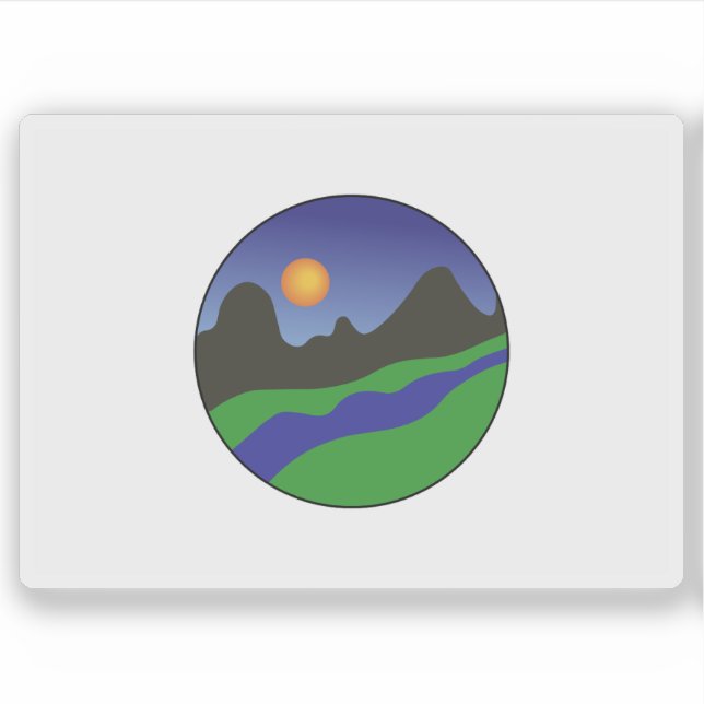 Adesivo Flag of the Kassala State, Republic of the Sudan (Frente)