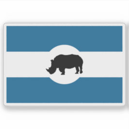 Adesivo Flag of the Lango people, Uganda