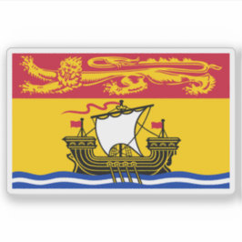Adesivo Flag of the New Brunswick province, Canada
