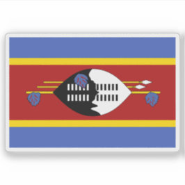 Adesivo Flag of the Swazi people, Republic of South Africa