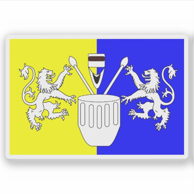 Adesivo Flag of the Tooro People, Uganda (Frente)