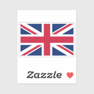 Adesivo Flag of United Kingdom custom-cut 