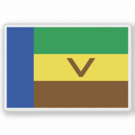 Adesivo Flag of Venda, the Republic of South Africa