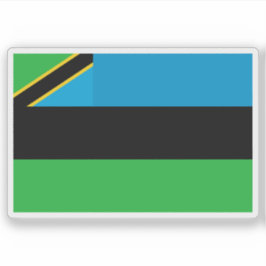 Adesivo Flag of Zanzibar (2005–Present), Tanzania
