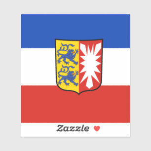 Adesivo Flag Schleswig-Holstein Vinyl Sticker
